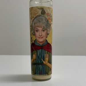 GOLDEN GIRLS- DorthyDecorative Candle with Portrait Design